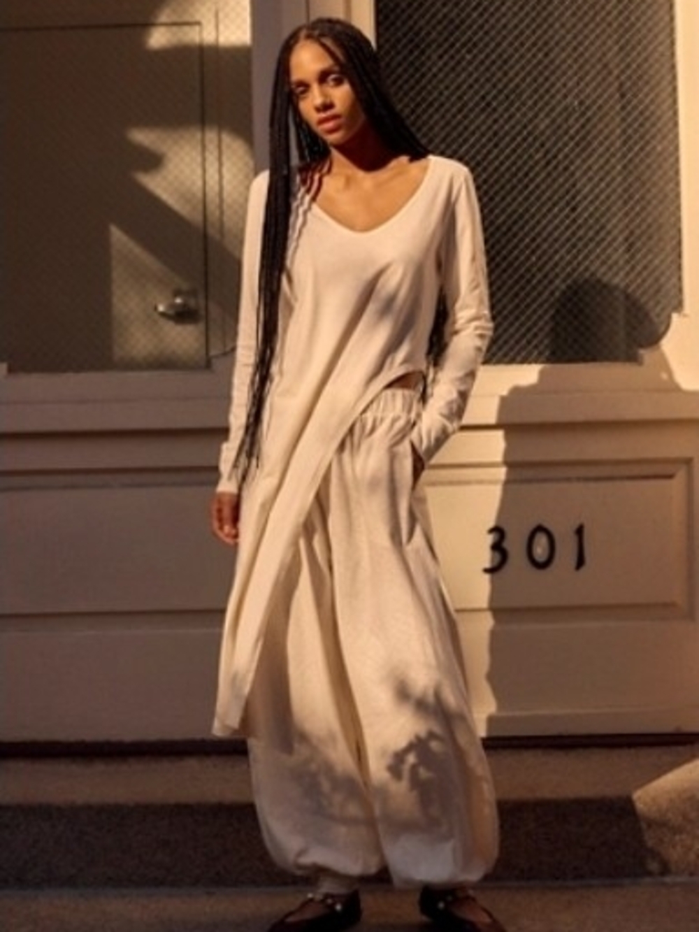 Free People free-est Meena Pant Set in the color Sugar Swizzle